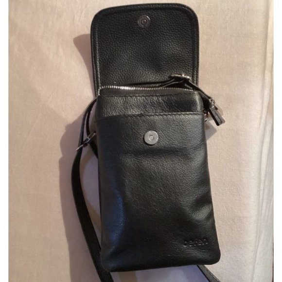 Genuine Leather Small Cell Phone Crossbody Bag Purses for Women - Picture 2 of 3